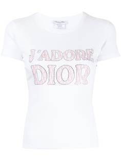 Christian Dior футболка JAdore Dior pre-owned с узором Trotter