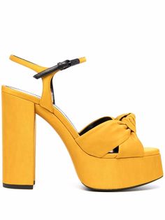 Saint Laurent босоножки Bianca 130