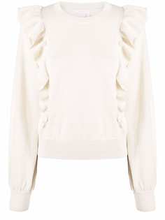 See by Chloé ruffled knitted jumper