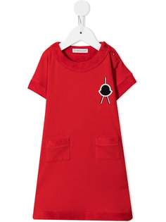 Moncler Enfant towelling-finish cotton dress
