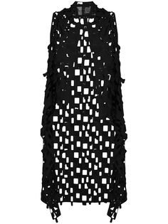 Rundholz laser-cut sleeveless jacket
