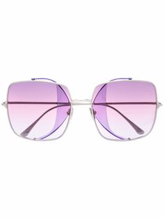 TOM FORD Eyewear солнцезащитные очки в квадратной оправе