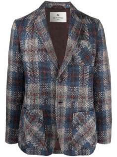 Etro single-breasted plaid blazer