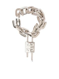 Givenchy браслет с подвеской и звеньями в форме G