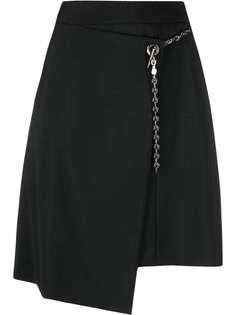 Givenchy юбка с запахом