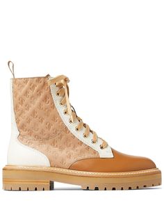 Jimmy Choo Cora debossed ankle boots