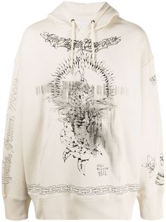 Givenchy худи с графичным принтом