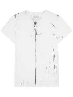 Givenchy футболка с эффектом тромплей