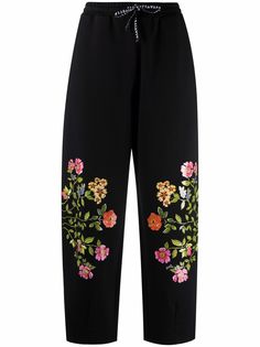 Vivetta floral-print cotton trousers