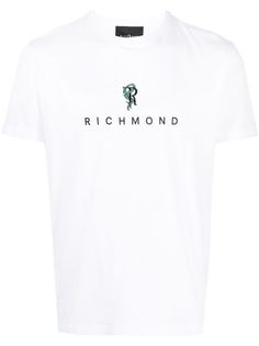 John Richmond футболка с логотипом