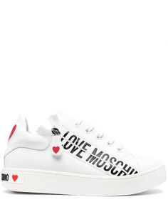 Love Moschino кеды с логотипом