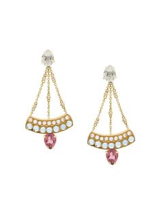 Dubini золотые серьги Sophia Chandelier