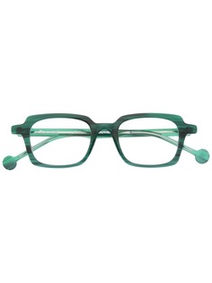 L.A. EYEWORKS очки в квадратной оправе