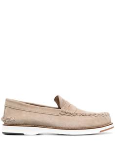 Tods пенни-лоферы на контрастной подошве Tod`S