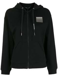 Armani Exchange худи с нашивкой-логотипом