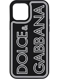 Dolce & Gabbana чехол для iPhone 12 Pro с нашивкой-логотипом