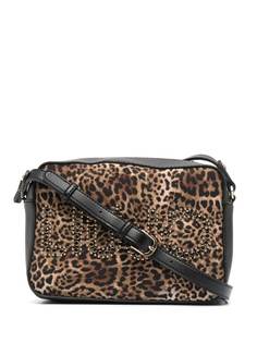 LIU JO сумка на плечо с леопардовым принтом
