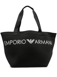 Emporio Armani сумка-тоут с логотипом