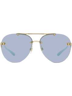 Dolce & Gabbana Eyewear солнцезащитные очки-авиаторы с затемненными линзами