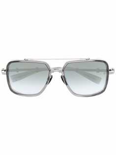 Balmain Eyewear солнцезащитные очки Officier в квадратной оправе