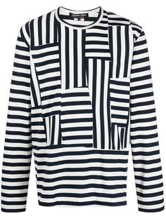 Comme Des Garçons Homme Deux рубашка в полоску с длинными рукавами