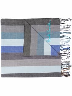 PAUL SMITH шарф с вышитым логотипом