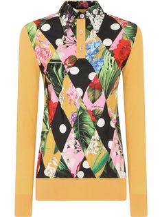 Dolce & Gabbana трикотажная рубашка поло