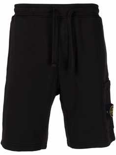 Stone Island шорты карго с логотипом
