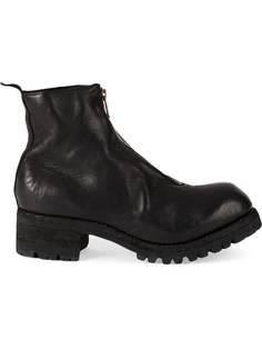 Guidi front zipped up boots