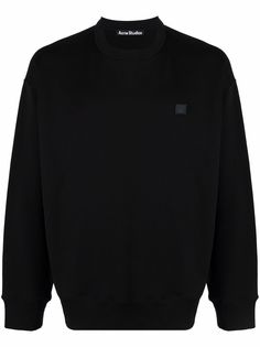 Acne Studios толстовка оверсайз с нашивкой