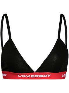 Charles Jeffrey Loverboy бюстгальтер с треугольными чашками и логотипом