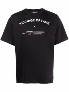 Raf Simons футболка с принтом Teenage Dreams