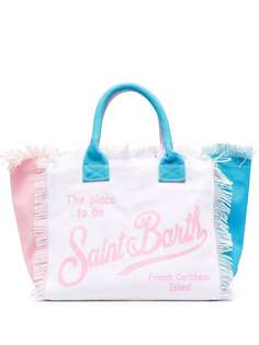 Mc2 Saint Barth сумка-тоут с вышитым логотипом