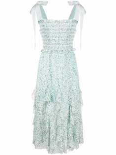 Alice+Olivia платье с оборками