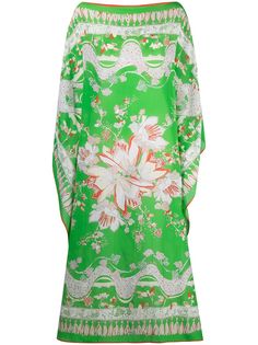 Emilio Pucci кафтан с принтом Rugiada