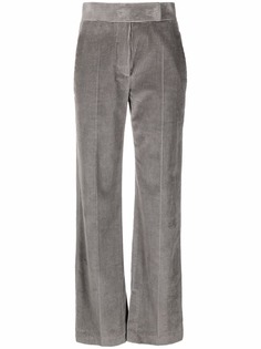 Brunello Cucinelli вельветовые брюки с завышенной талией