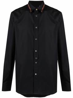 PAUL SMITH рубашка с контрастной отделкой