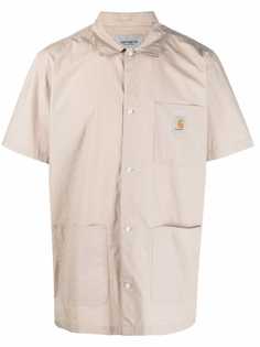 Carhartt WIP рубашка с нашивкой-логотипом