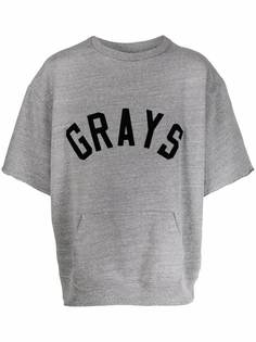 Fear Of God толстовка Grays с укороченными рукавами