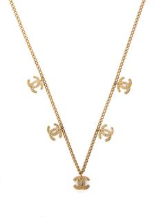 Chanel Pre-Owned колье 2003-го года с логотипом CC