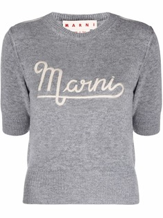Marni свитер с логотипом