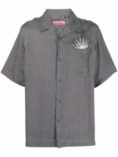 Maharishi embroidered-design short-sleeve shirt
