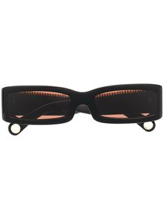 Jacquemus солнцезащитные очки Les Lunettes 97 в прямоугольной оправе
