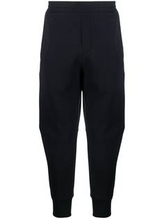 Emporio Armani спортивные брюки с вышитым логотипом