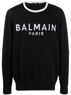 Balmain джемпер с логотипом