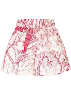 RED Valentino шорты с принтом