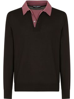 Dolce & Gabbana двухцветный джемпер