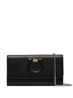 Salvatore Ferragamo кошелек Gancio City на цепочке