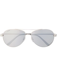 Cartier Eyewear солнцезащитные очки-авиаторы CT0233S Panther