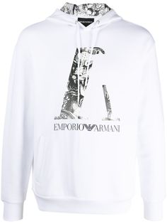 Emporio Armani худи с логотипом